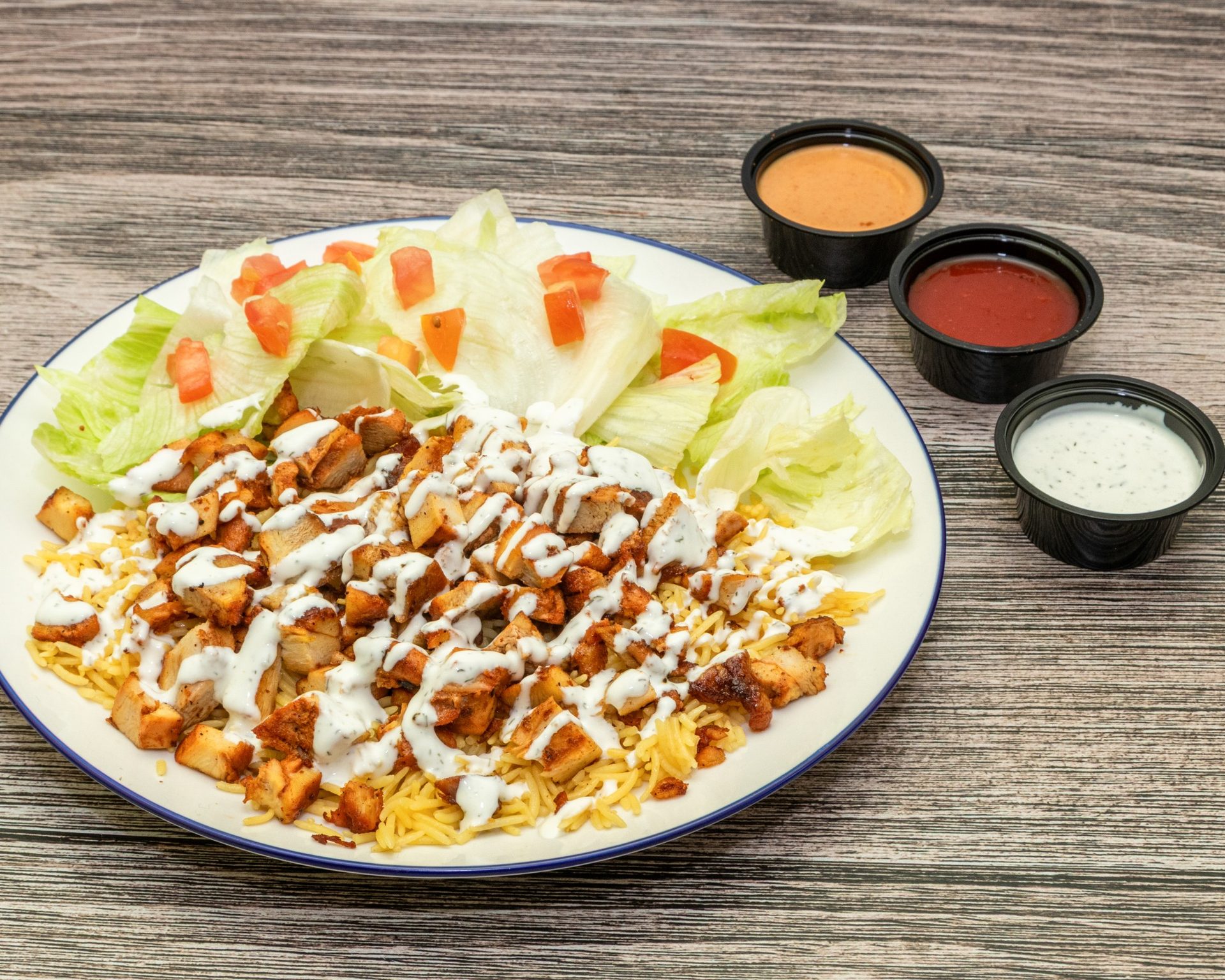 Big portions, bold seasoning