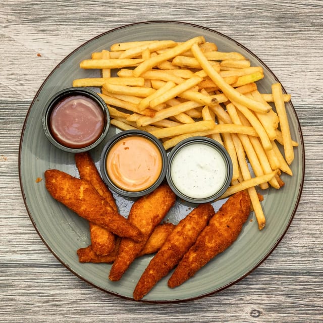 6. Boneless Hot Wings 6 Pcs Meal.