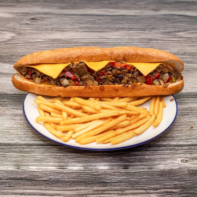 18. Philly Cheesesteak.